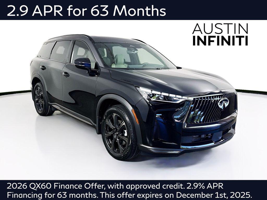 new 2026 INFINITI QX60 car, priced at $69,514