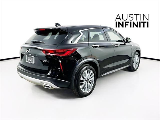 new 2025 INFINITI QX50 car, priced at $44,842