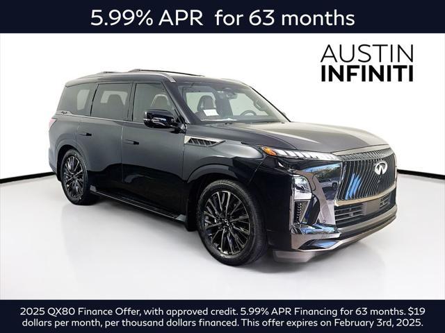 new 2025 INFINITI QX80 car, priced at $114,234