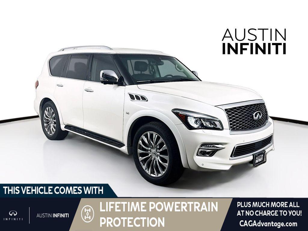 used 2017 INFINITI QX80 car, priced at $23,981