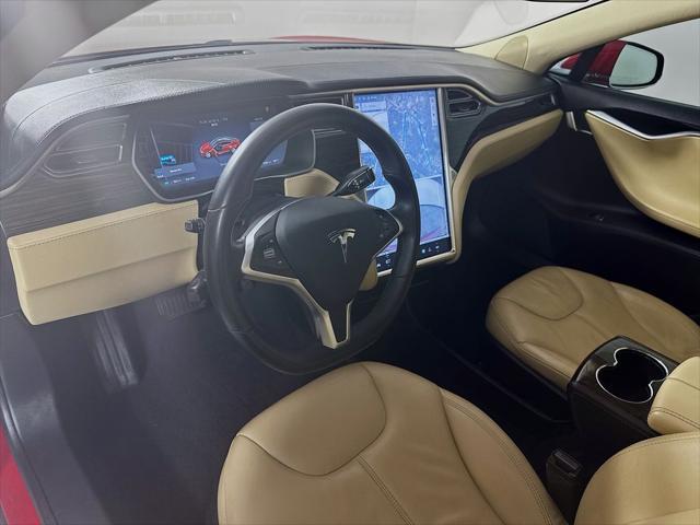 used 2014 Tesla Model S car, priced at $17,499