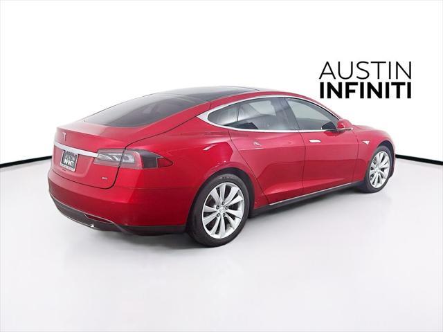 used 2014 Tesla Model S car, priced at $17,499