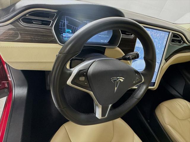 used 2014 Tesla Model S car, priced at $17,499