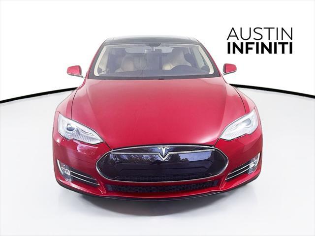 used 2014 Tesla Model S car, priced at $17,499