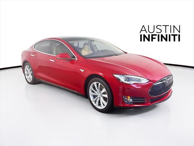 used 2014 Tesla Model S car, priced at $17,499