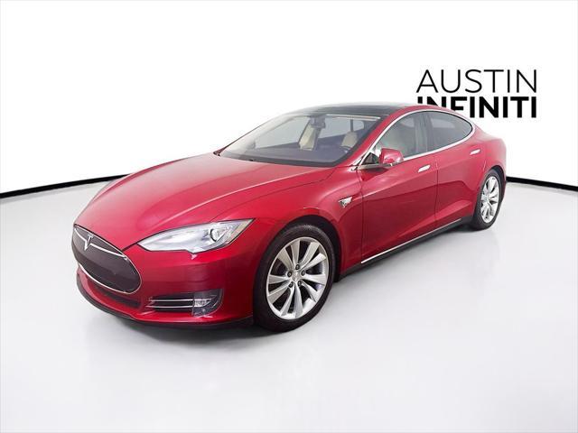 used 2014 Tesla Model S car, priced at $17,499