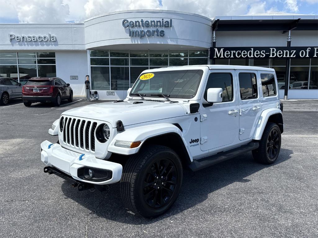 used 2021 Jeep Wrangler Unlimited 4xe car, priced at $31,900
