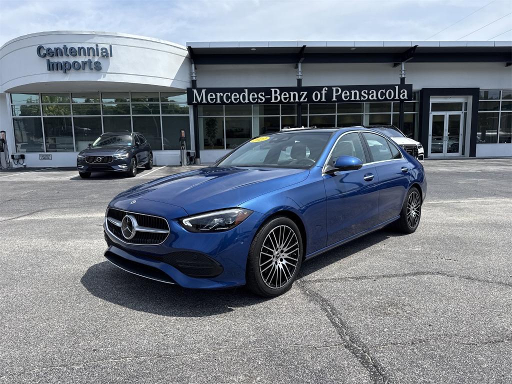 used 2022 Mercedes-Benz C-Class car, priced at $38,007