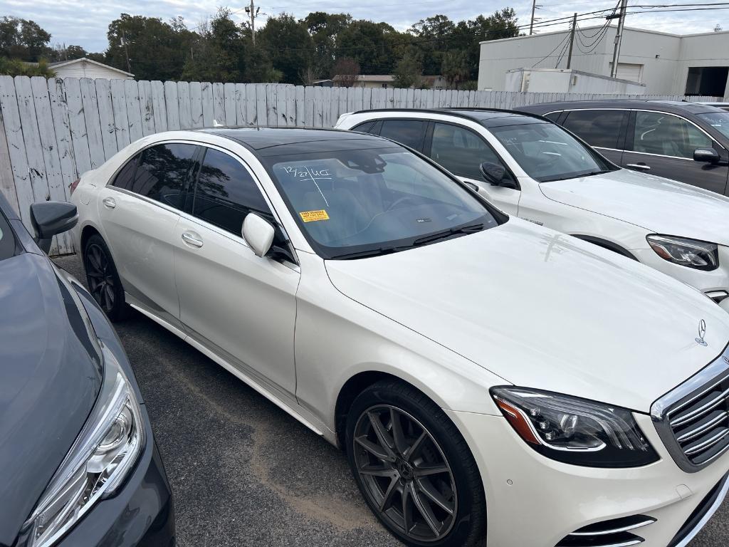 used 2018 Mercedes-Benz S-Class car, priced at $49,998