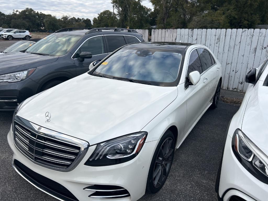 used 2018 Mercedes-Benz S-Class car, priced at $49,998