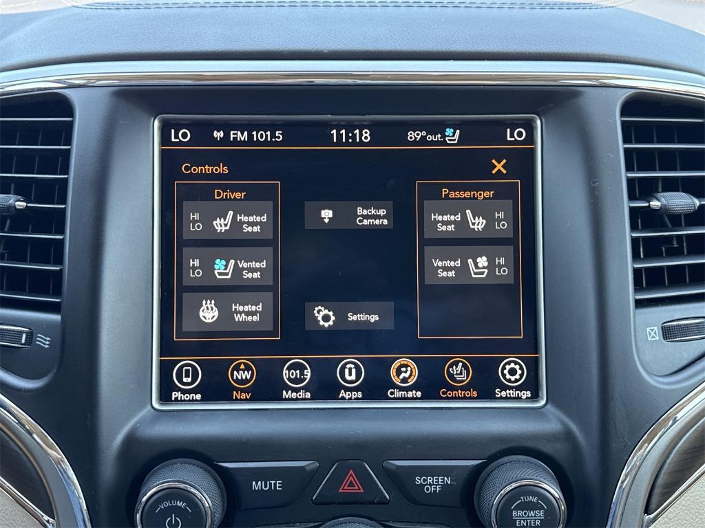 used 2018 Jeep Grand Cherokee car, priced at $20,000