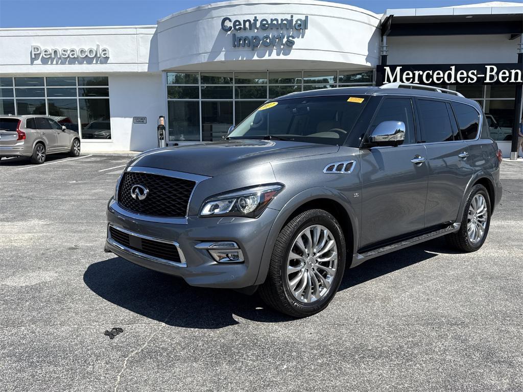 used 2017 INFINITI QX80 car, priced at $21,000