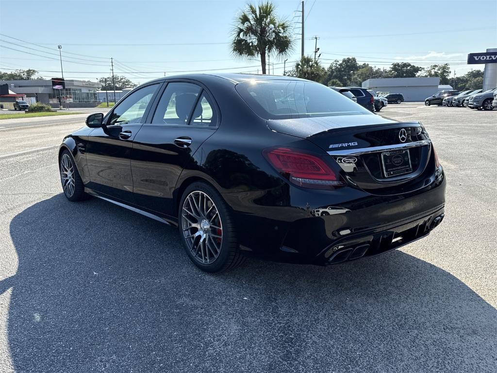 used 2021 Mercedes-Benz AMG C 63 car, priced at $66,500