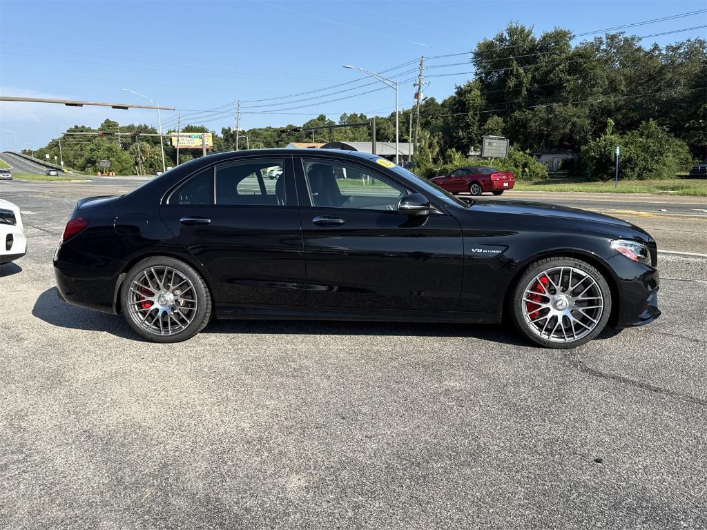 used 2021 Mercedes-Benz AMG C 63 car, priced at $66,500