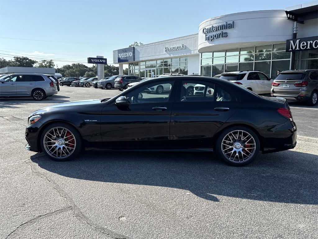 used 2021 Mercedes-Benz AMG C 63 car, priced at $66,500