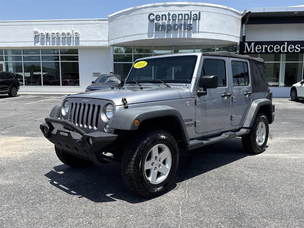 used 2015 Jeep Wrangler Unlimited car, priced at $18,800
