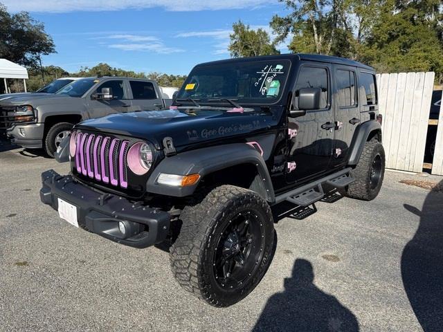 used 2021 Jeep Wrangler Unlimited car, priced at $26,218