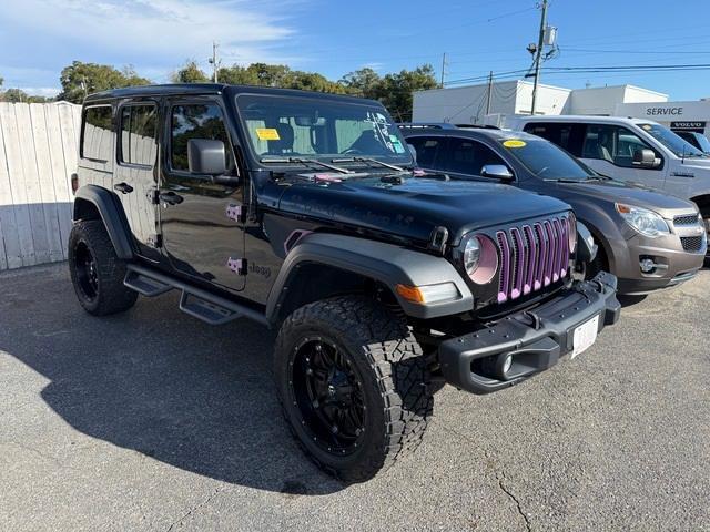 used 2021 Jeep Wrangler Unlimited car, priced at $26,218