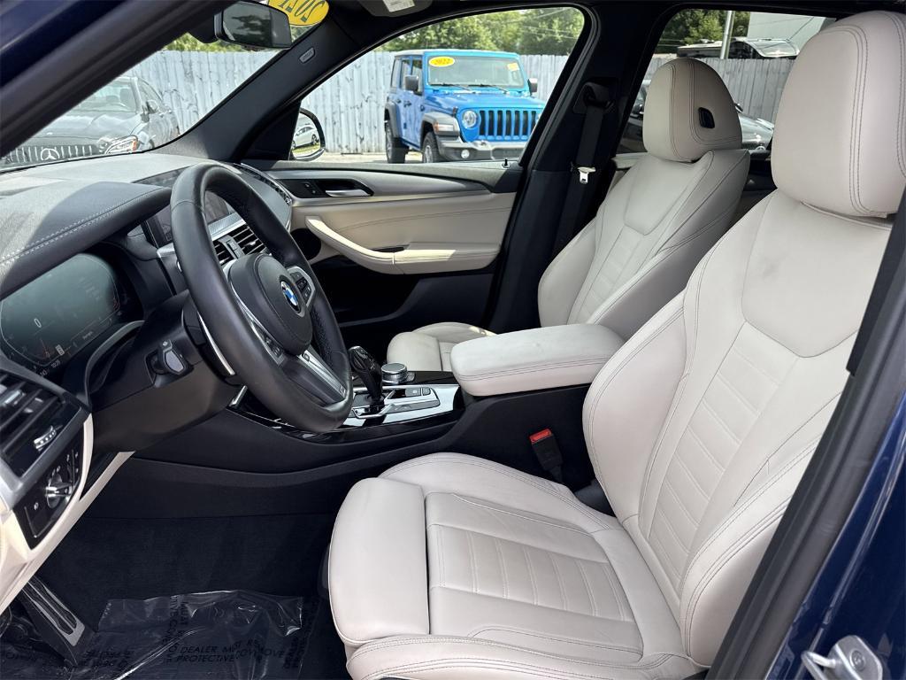 used 2021 BMW X3 car, priced at $29,000