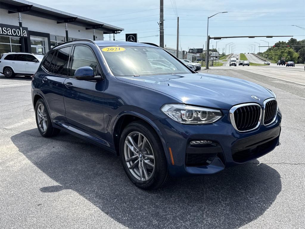 used 2021 BMW X3 car, priced at $29,000