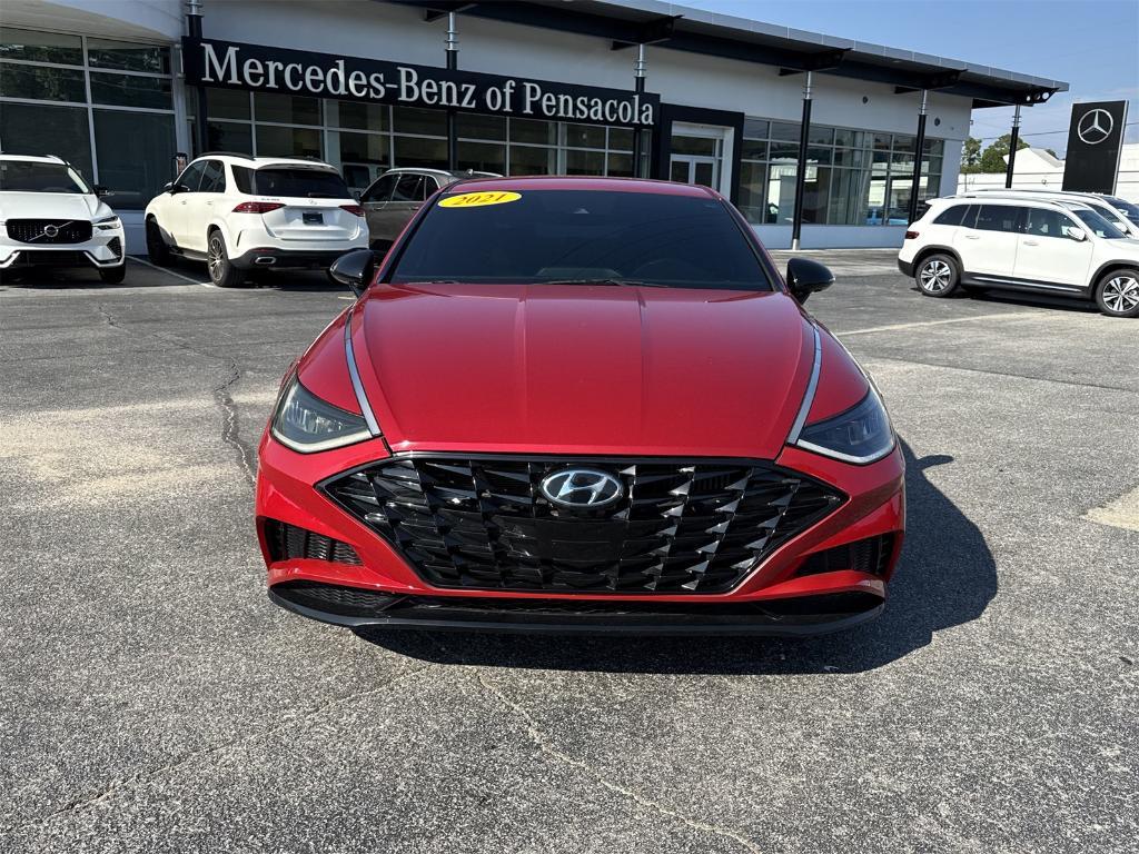 used 2021 Hyundai Sonata car, priced at $19,900