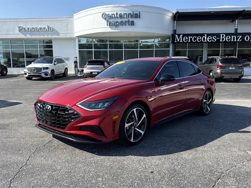 used 2021 Hyundai Sonata car, priced at $19,900