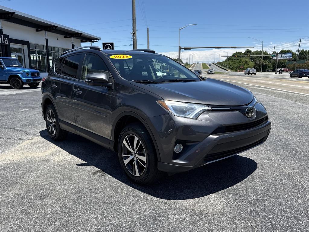 used 2018 Toyota RAV4 car, priced at $21,000