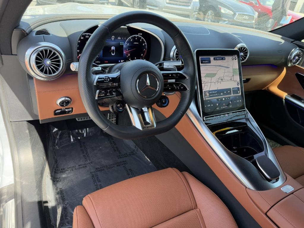 used 2022 Mercedes-Benz AMG SL 55 car, priced at $93,000