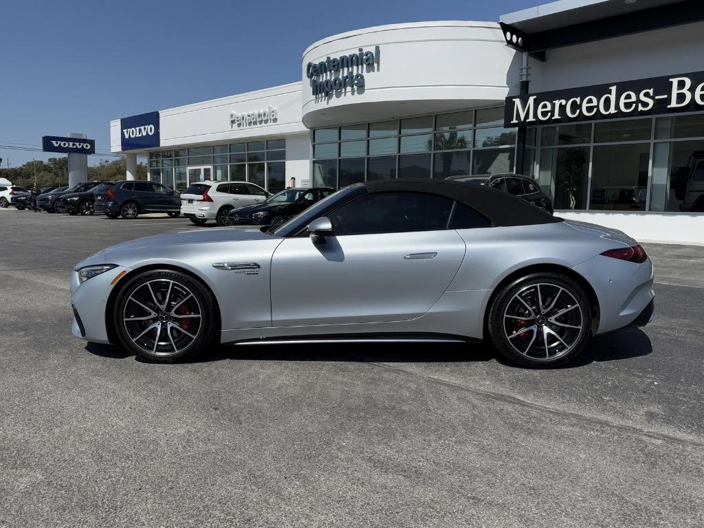 used 2022 Mercedes-Benz AMG SL 55 car, priced at $93,000