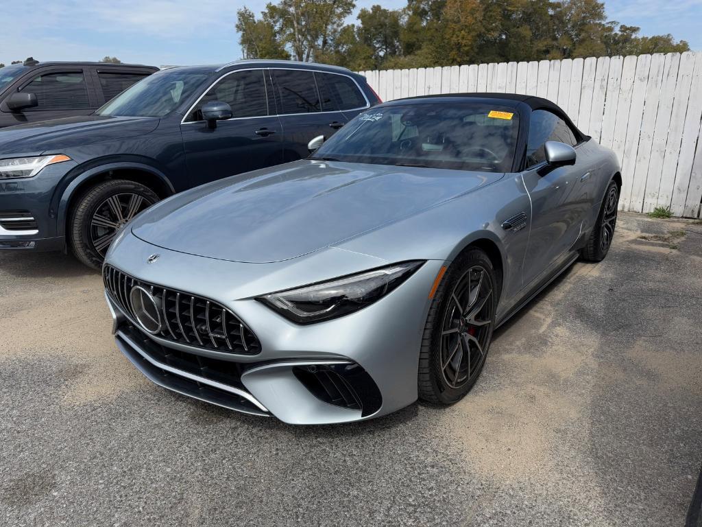 used 2022 Mercedes-Benz AMG SL 55 car, priced at $99,988