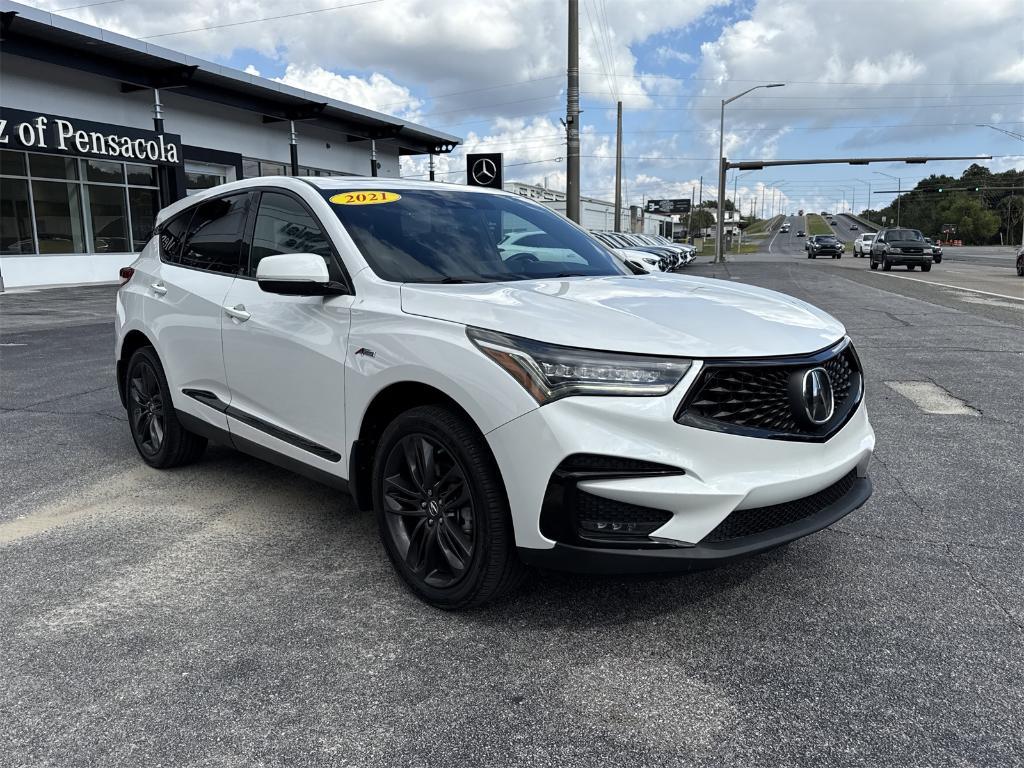 used 2021 Acura RDX car, priced at $27,900