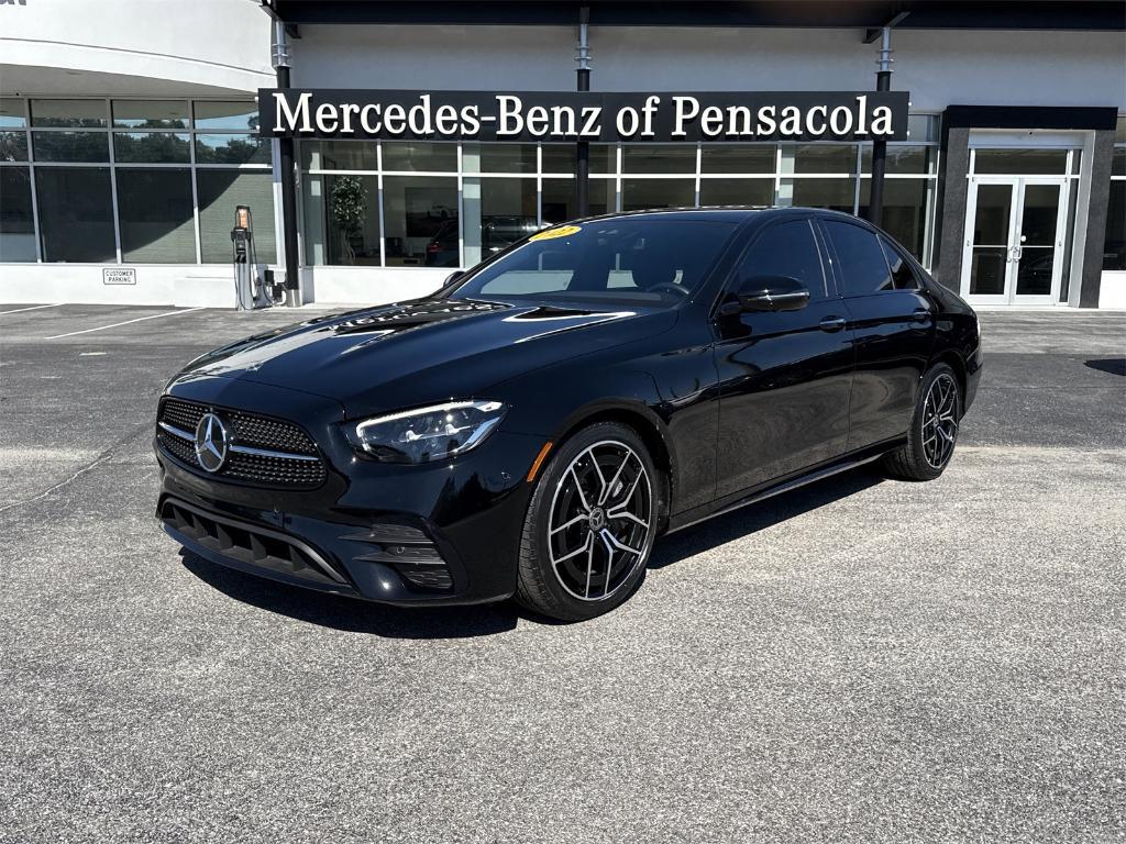 used 2022 Mercedes-Benz E-Class car, priced at $41,900