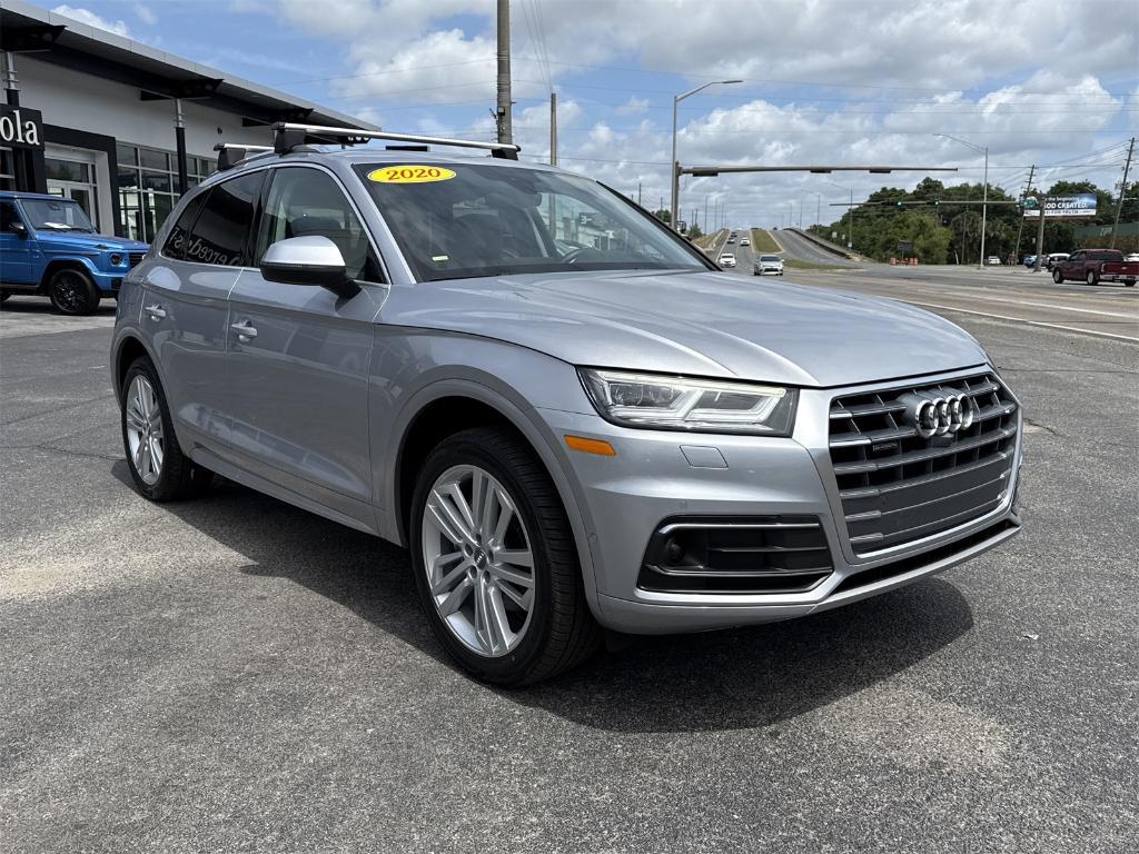 used 2020 Audi Q5 car, priced at $26,500
