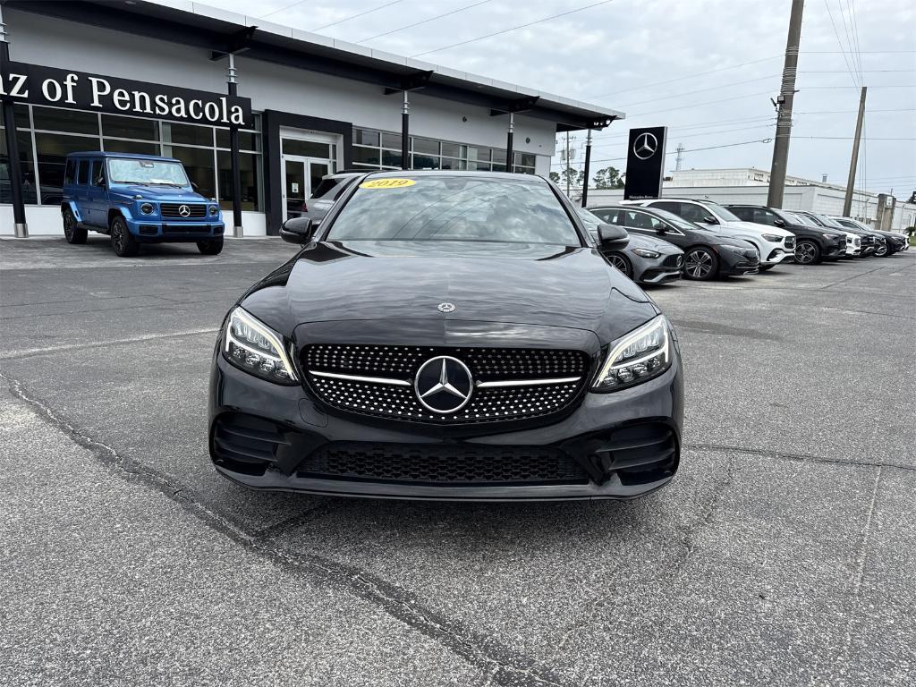 used 2019 Mercedes-Benz C-Class car, priced at $22,500