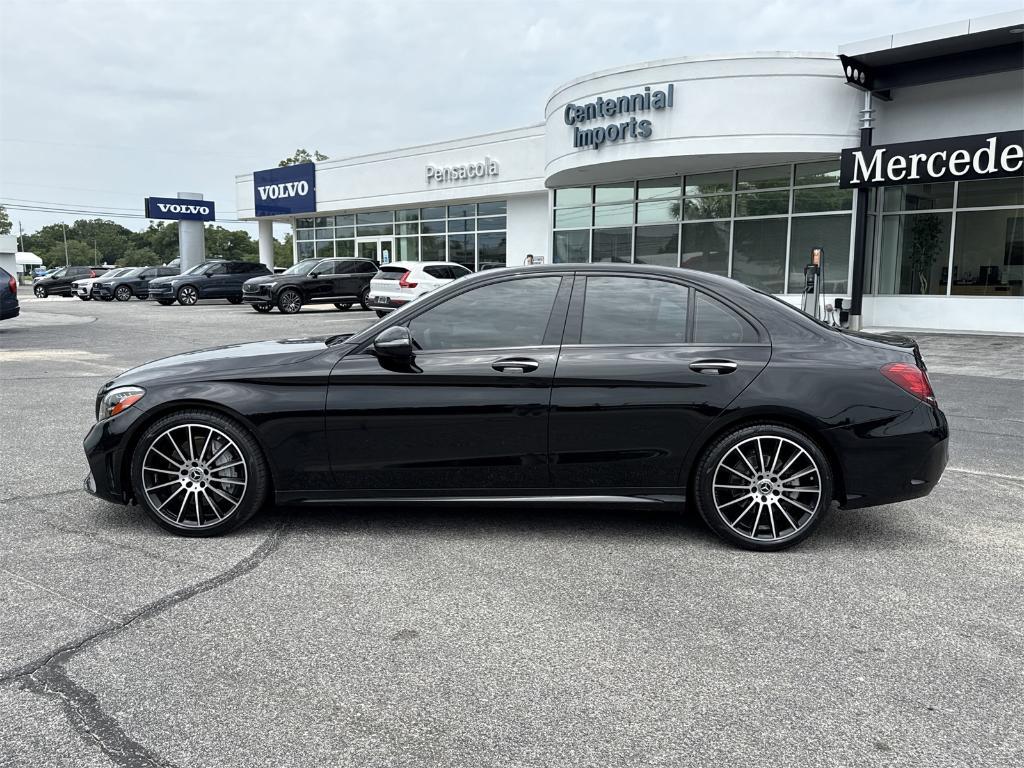 used 2019 Mercedes-Benz C-Class car, priced at $22,500