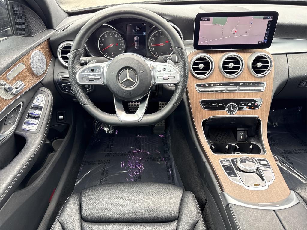 used 2019 Mercedes-Benz C-Class car, priced at $22,500