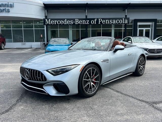 used 2022 Mercedes-Benz AMG SL 55 car, priced at $109,878