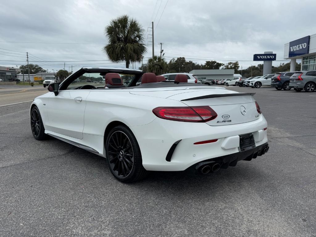 used 2021 Mercedes-Benz AMG C 43 car, priced at $51,998