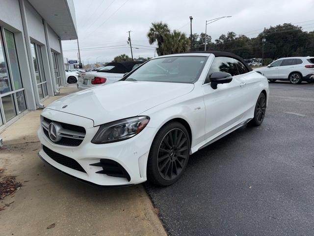 used 2021 Mercedes-Benz AMG C 43 car, priced at $59,988