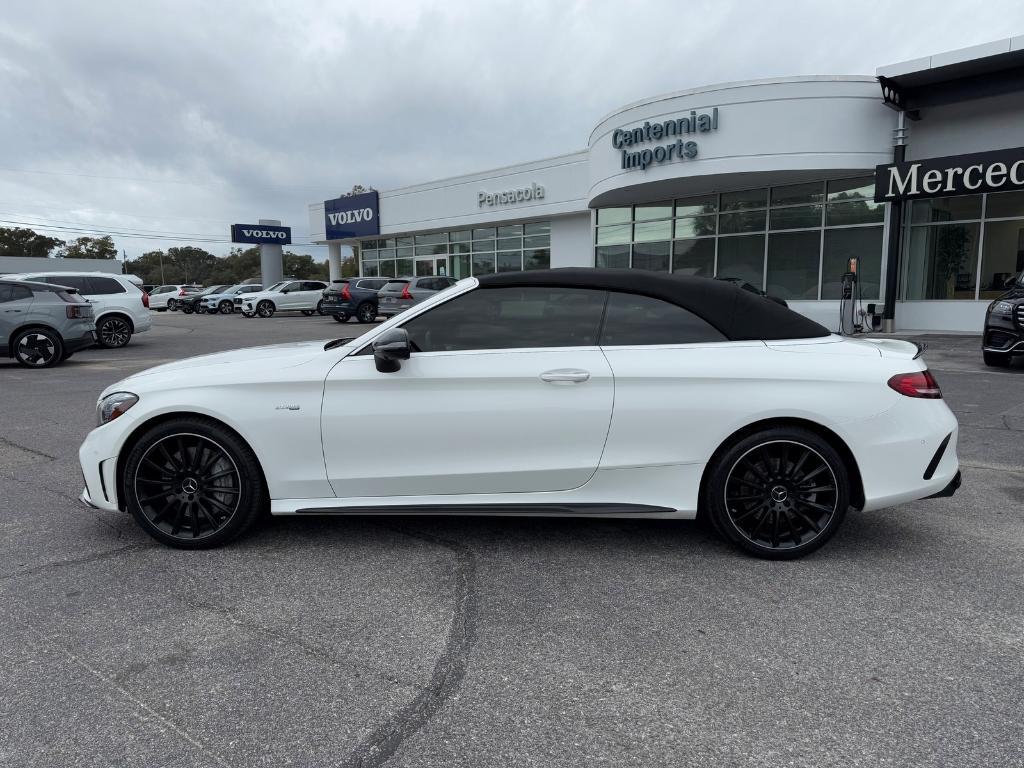 used 2021 Mercedes-Benz AMG C 43 car, priced at $51,998