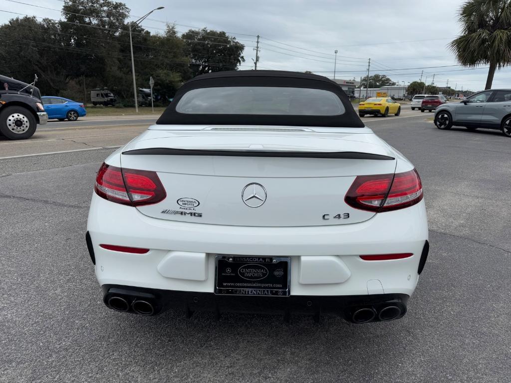 used 2021 Mercedes-Benz AMG C 43 car, priced at $51,998