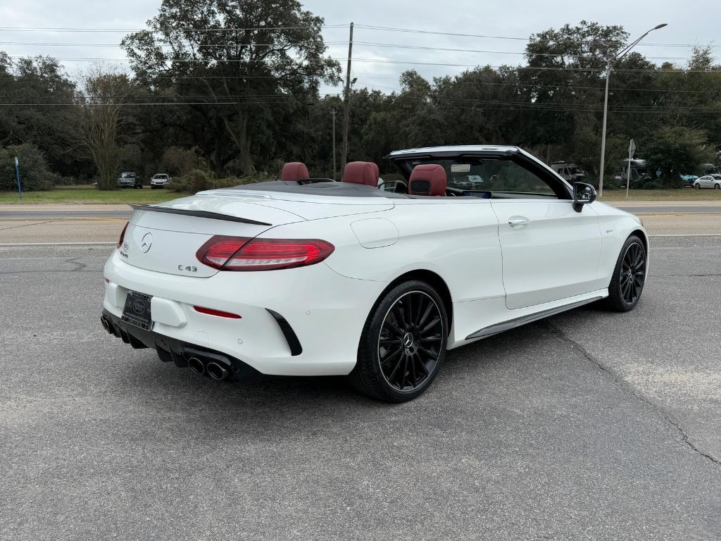 used 2021 Mercedes-Benz AMG C 43 car, priced at $51,998