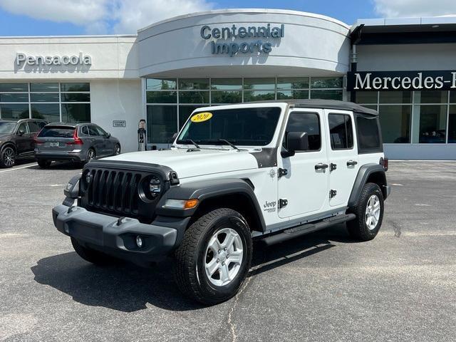 used 2020 Jeep Wrangler Unlimited car, priced at $29,888