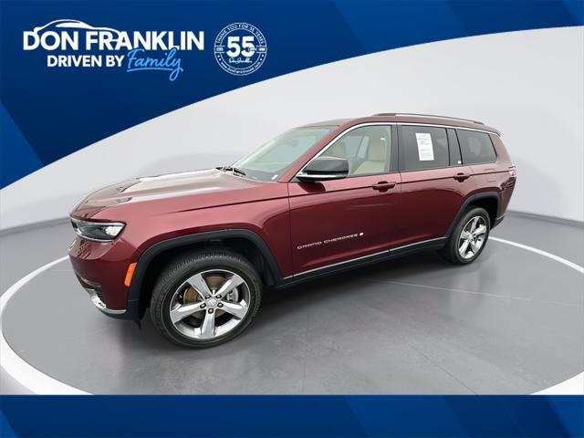 used 2021 Jeep Grand Cherokee L car, priced at $33,858