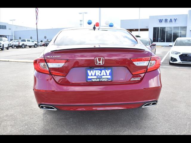 used 2021 Honda Accord car, priced at $24,988