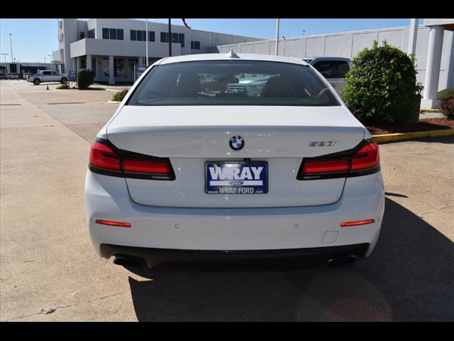 used 2021 BMW 530 car, priced at $21,988