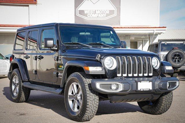 used 2020 Jeep Wrangler Unlimited car, priced at $29,784