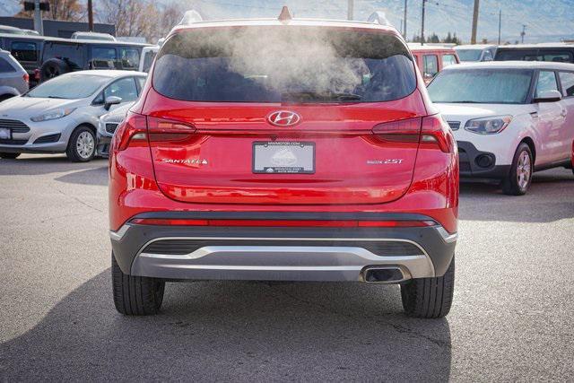 used 2021 Hyundai Santa Fe car, priced at $24,999