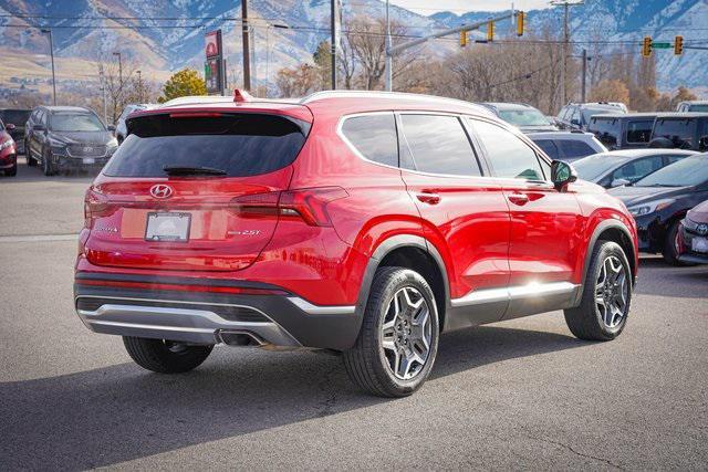 used 2021 Hyundai Santa Fe car, priced at $24,999