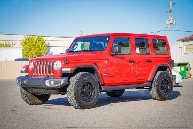 used 2021 Jeep Wrangler Unlimited car, priced at $33,146